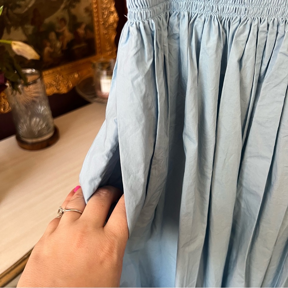 COS Smocked Midi Skirt - Picture 3 of 10